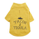 Tacos & Tequila Dog T-Shirt