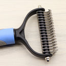 Double-sided Blade Detangler Dog Comb