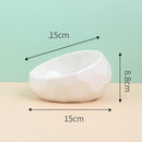 Oblique Ceramic Bowl