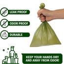 Poop Bags For Dog Waste - Extra Thick Strong Leak Proof