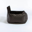 Quilted Vegan Leather Dog Car Seat