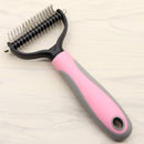 Double-sided Blade Detangler Dog Comb