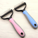 Double-sided Blade Detangler Dog Comb