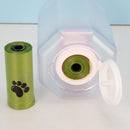 3 in 1 Water Bottle; Food Dispenser; Poop Bag Holder