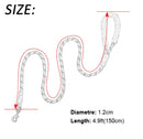 Durable Reflective Rope Leash with Foam Handle