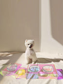 Acrylic Dazzling Food Bowl
