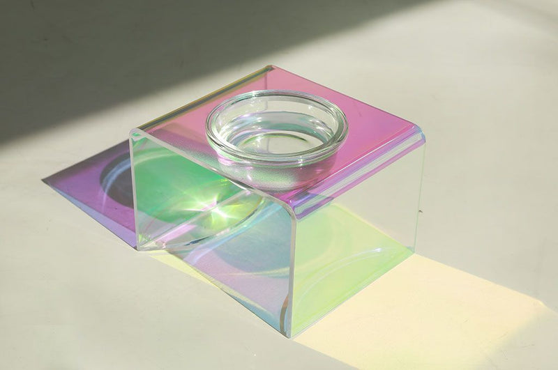 Acrylic Dazzling Food Bowl