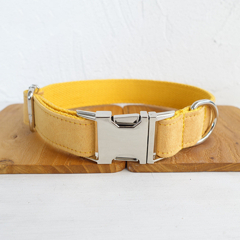 Buttercup Leash Collar Bow Set