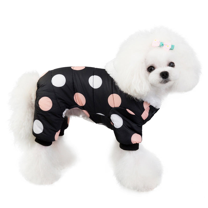 Polka Dot Cotton Coat