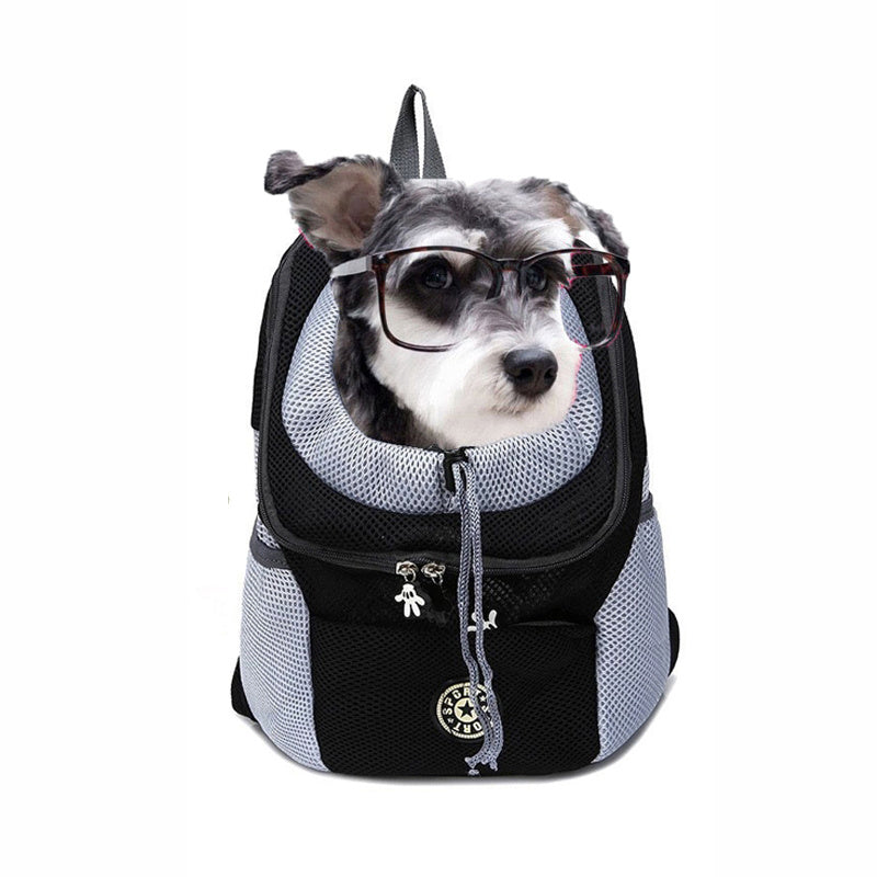 Mesh Backpack Carrier Bag For Dogs