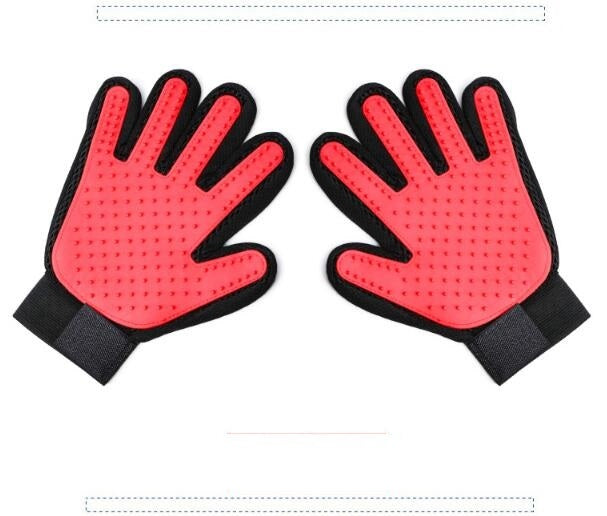 Glove Rubber Hair Brush