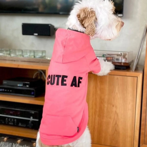 CUTE AF Dog Hoodie