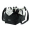 Susan Lanci Lux Dog Carrier with Windsor Check Flaps