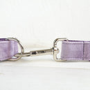 Lavender Leash, Collar & Bow Set – Stylish and Sweet for Your Pup