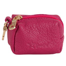 Genuine Leather Poop Bag Holder