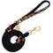 Candy Swirl - Rope Leash with Leather Handle