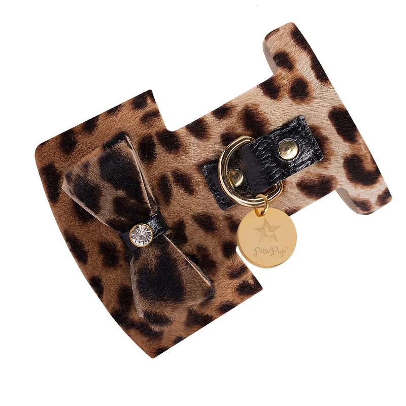 Genuine Leather Dog Harness - Wild One (Leopard)