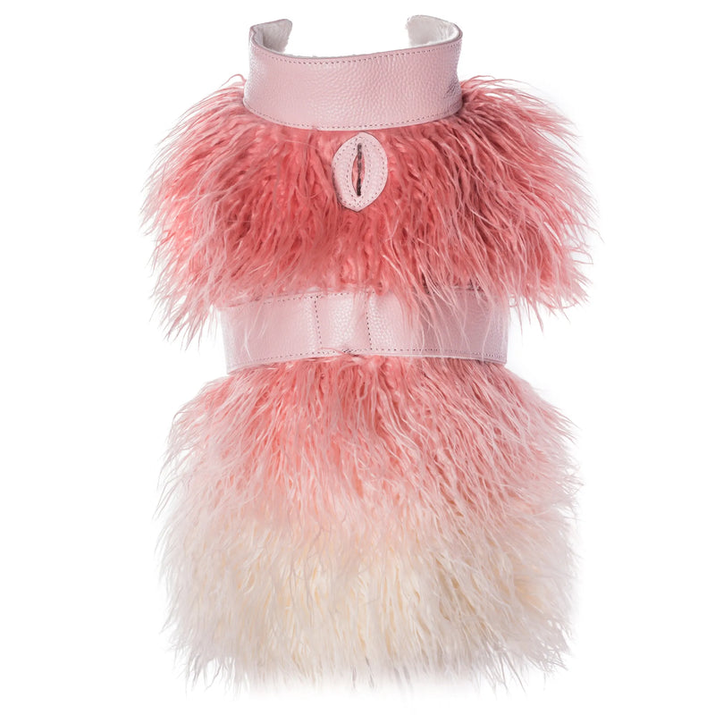 Mink Faux-Fur Dog Vest - Bella Rose
