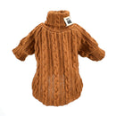 Solid Color Turtleneck Sweaters
