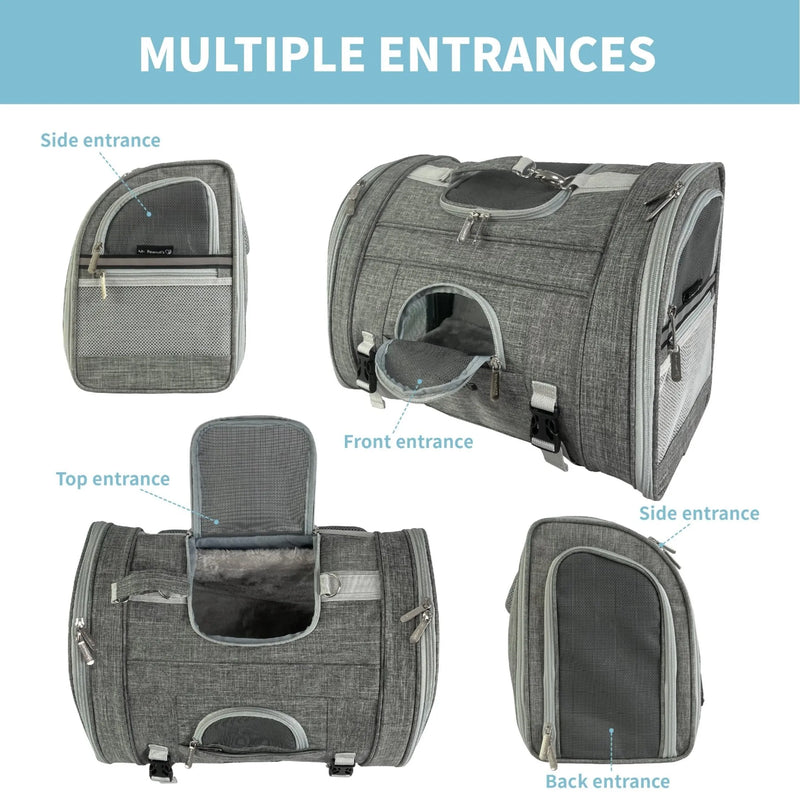 Backpack & Airline Capable Dog Carrier Bag
