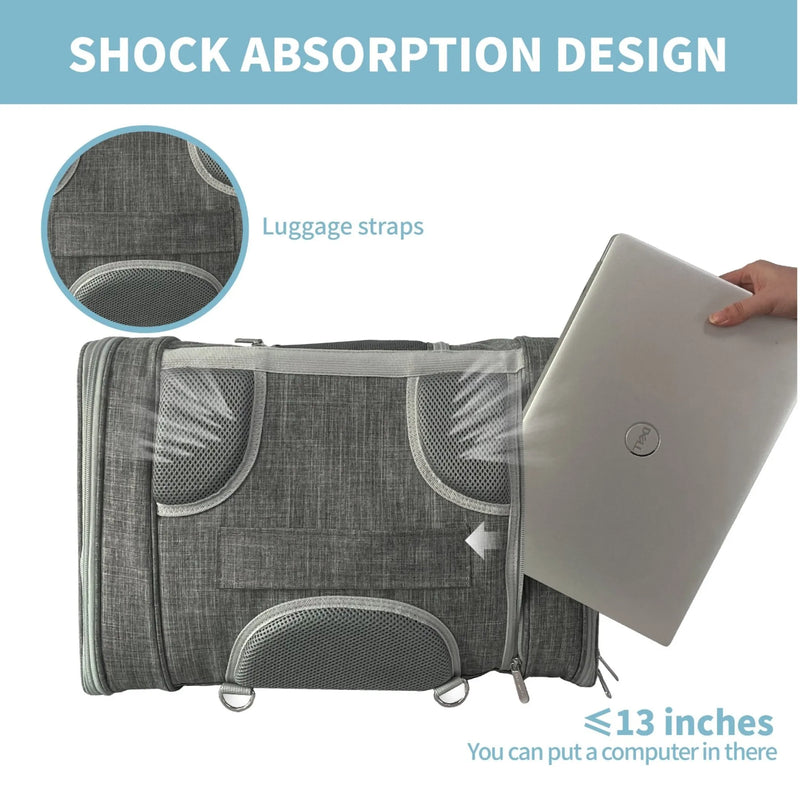 Backpack & Airline Capable Dog Carrier Bag