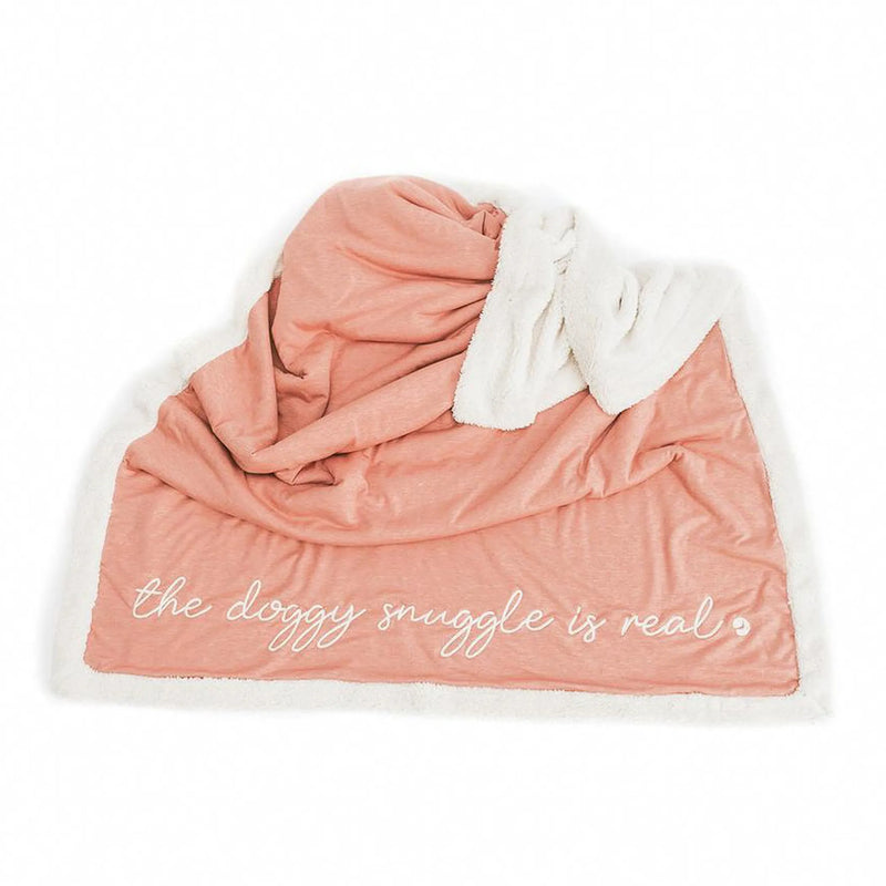 Snuggly Fleece Dog Blanket