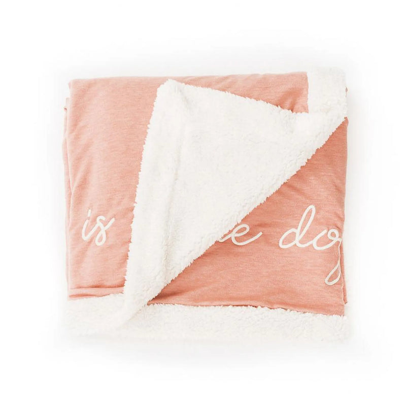 Snuggly Fleece Dog Blanket