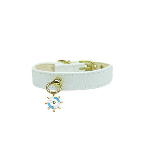 Nautical Charm Dog Collar