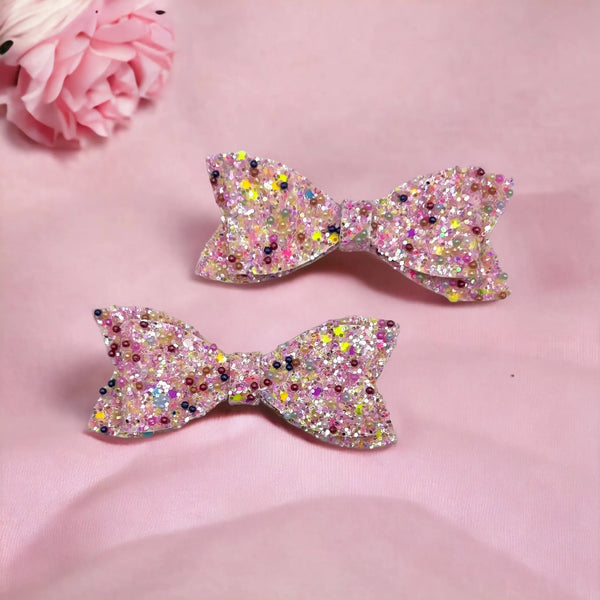 Pearl Caviar Beaded Dog Barrette