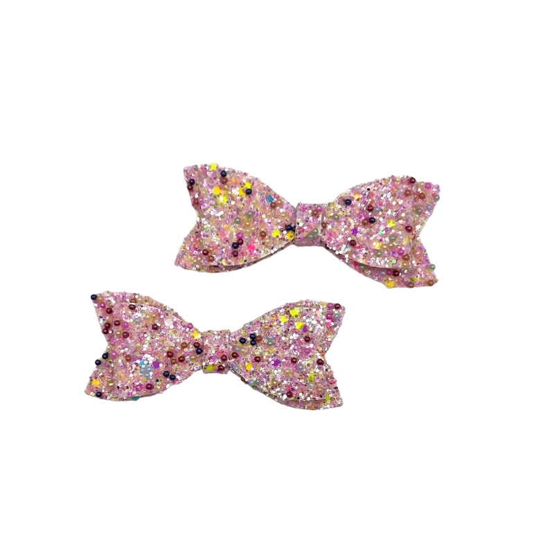 Pearl Caviar Beaded Dog Barrette