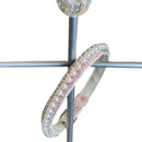Pretty in Pink Pearl & Rhinestone Dog Collar