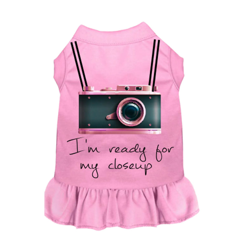 Ready For My Closeup Dog Dress
