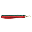 Red and Green Canvas Dog Leash