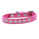 Skull Studded Dog Collar