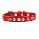 Skull Studded Dog Collar