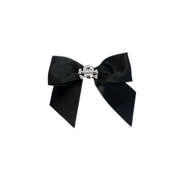 Skull Studded Dog Bow