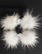 Crystal Pom Pom Dog Bows & Barrettes