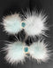 Crystal Pom Pom Dog Bows & Barrettes