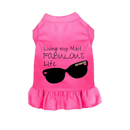 Living my Most Fabulous Life - Dog Dress / Tee - Pack Of: 1