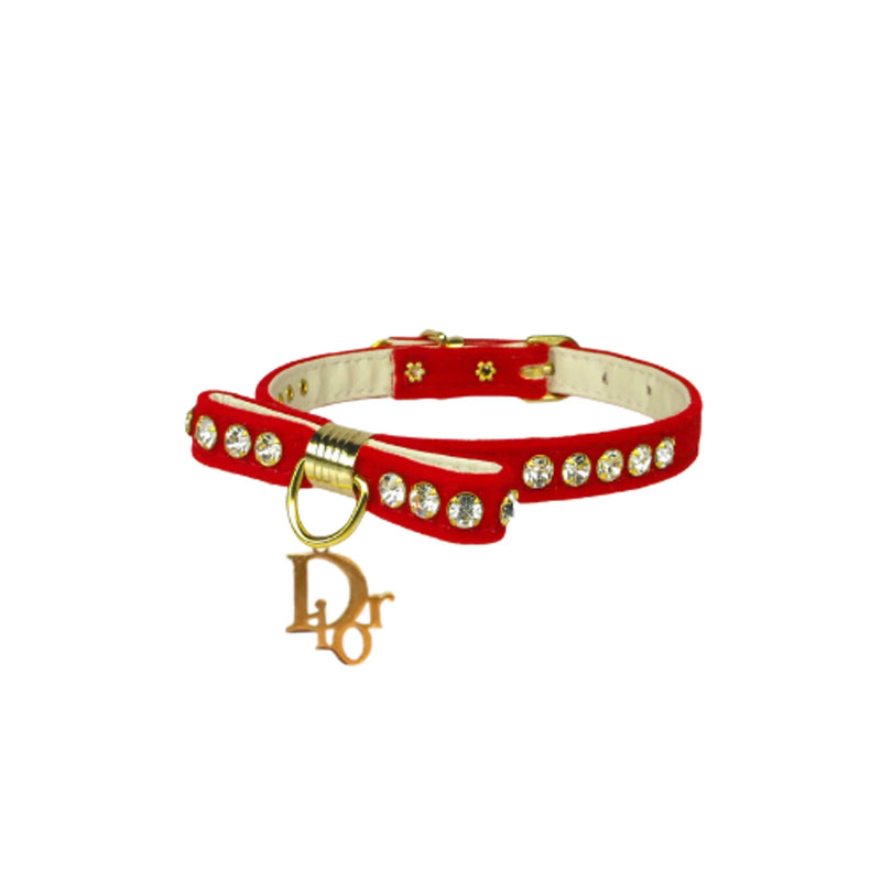 Crystal Dior Dog Collar