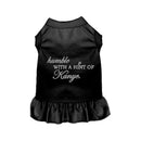 Humble with a Hint of Kanye - Dog Tee / Dress - Pack Of: 1
