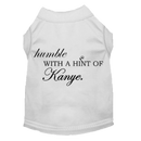 Humble with a Hint of Kanye - Dog Tee / Dress - Pack Of: 1
