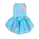 Chenille Heart Tutue Dog Dress