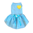 Chenille Heart Tutue Dog Dress