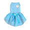 Chenille Heart Tutu Dog Dress
