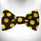 Polka Dot Dog Bow Tie