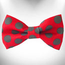 Polka Dot Dog Bow Tie