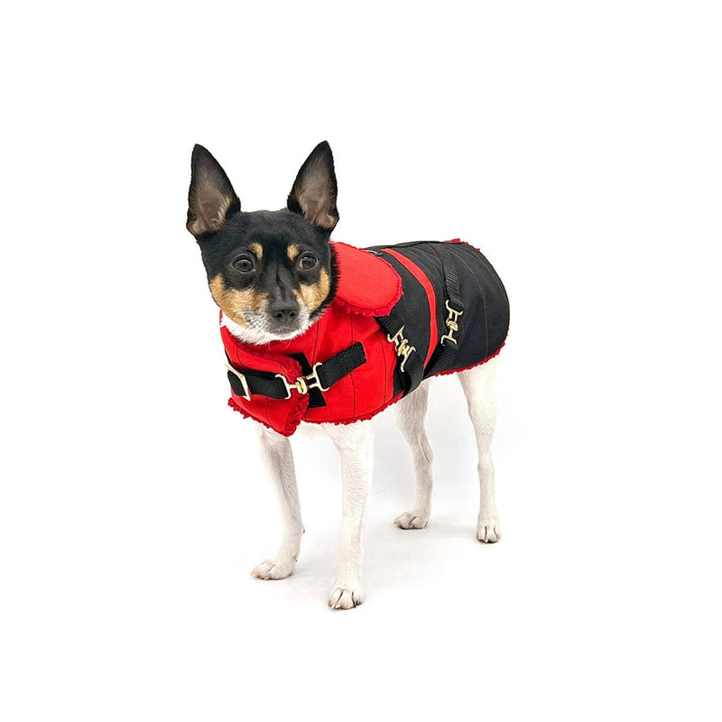 "Ruby Red" - Equestrian Dog Jacket