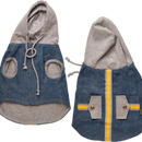 Functional Denim Vest with Pockets