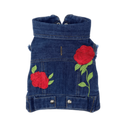 Rose Embroidered Vest